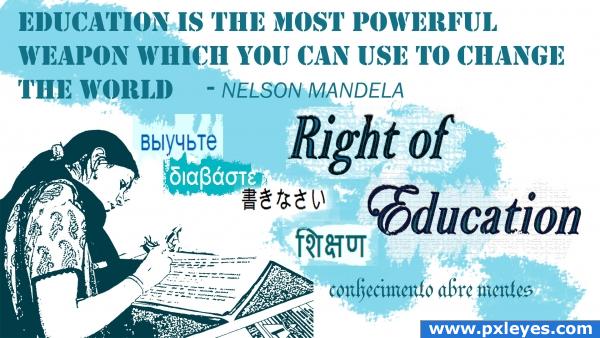 Creation of right of education: Final Result